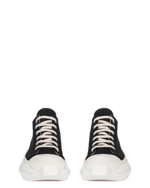 Sneakers low top abstract di Rick Owens in Black da Uomo