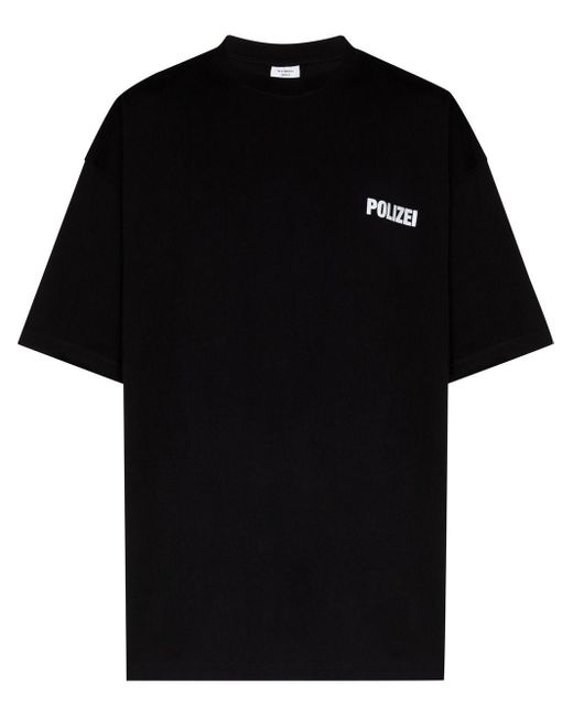 Vetements Oversized Slogan-print T 