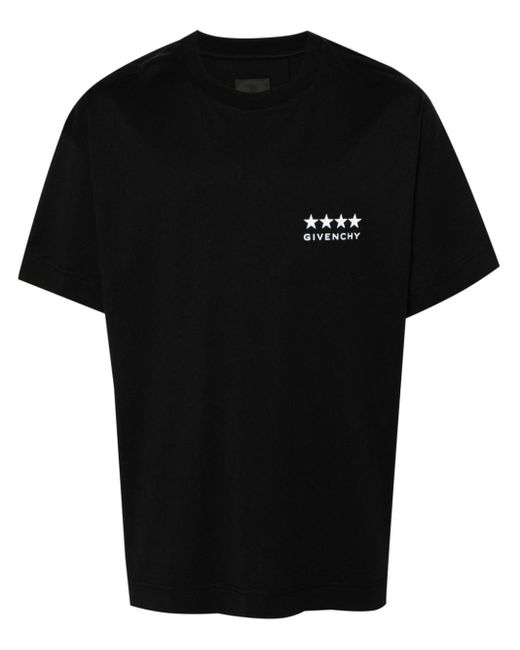 T-shirt con stampa 4G di Givenchy in Black da Uomo
