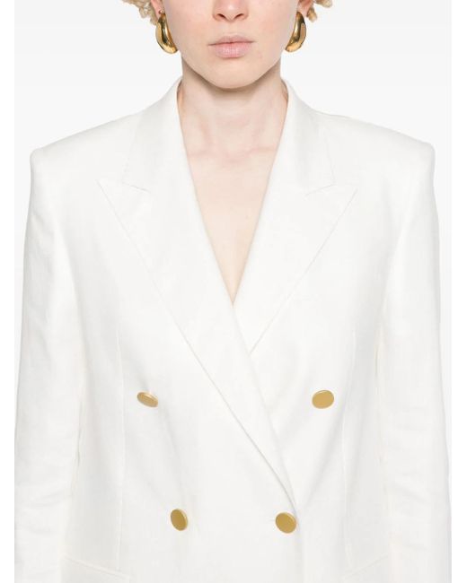 Tagliatore White T-jasmine Double-breasted Suit