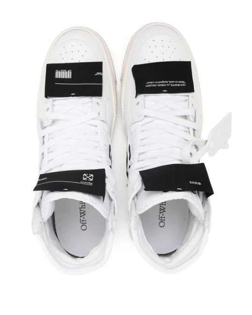 Off-White c/o Virgil Abloh White 3.0 Off Court Leather Sneakers for men