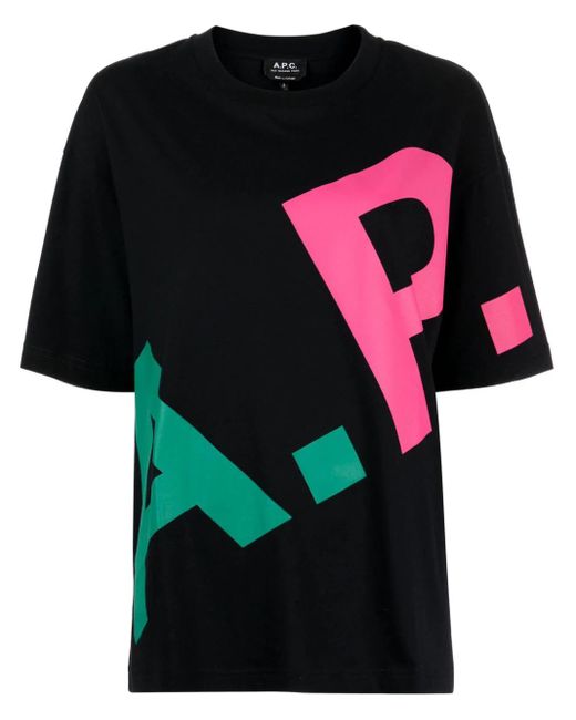 Lisandre t-shirt di A.P.C. in Black da Uomo