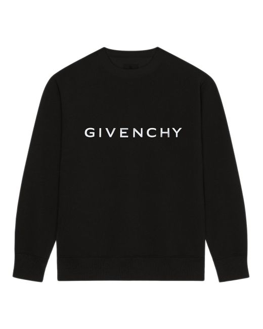 Felpa slim archetype di Givenchy in Black da Uomo