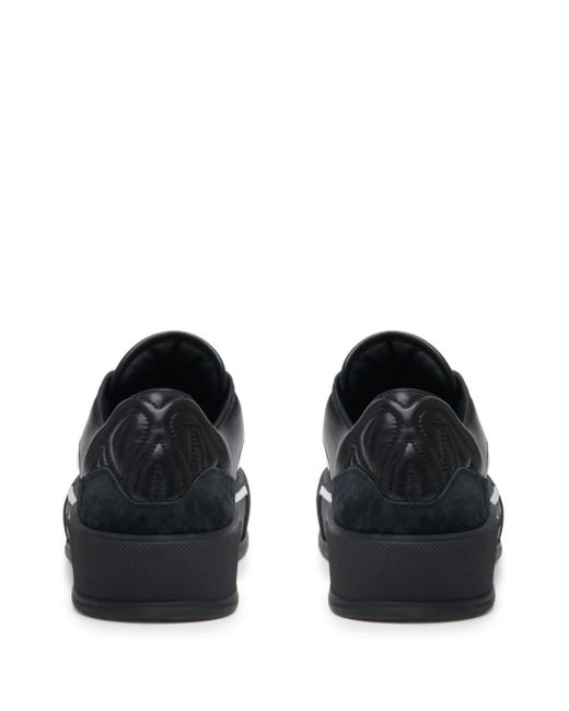 Alexander McQueen Black Neoprene Canvas Sneakers for men