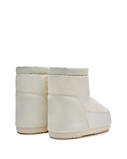 Moon Boot White Icon Low In Gomma