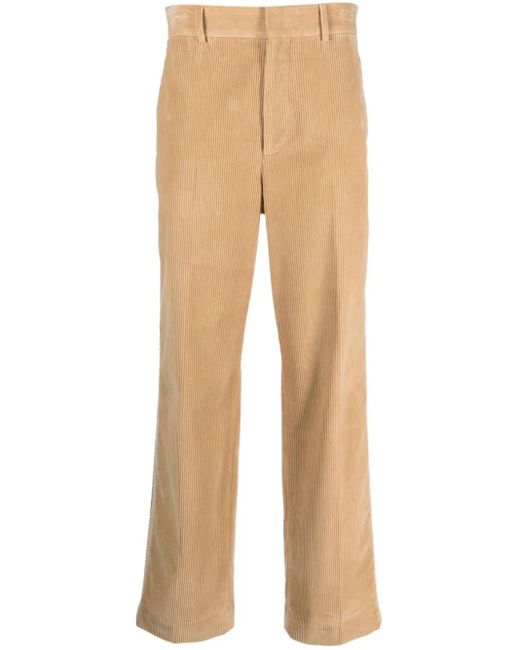 Palm Angels Pantaloni In Velluto A Coste in Natural for Men
