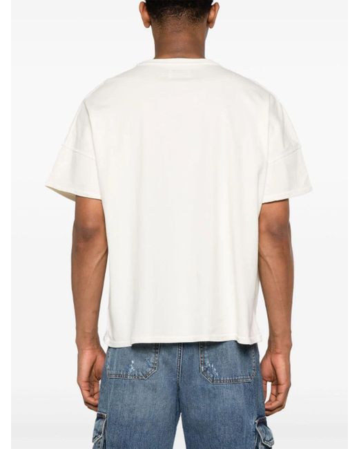 Rhude White T-shirt Reverse for men