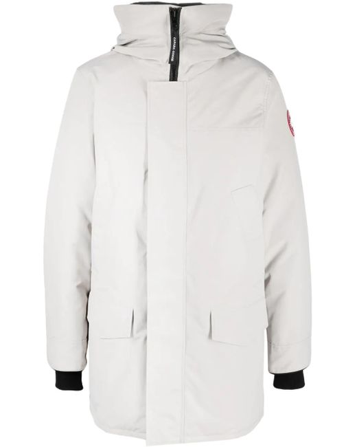 Canada Goose White Langford Parka for men