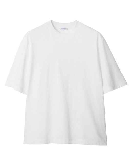 Burberry White T-shirt Con Fragola for men