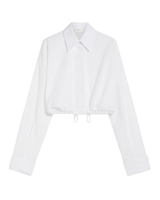 Camicia sarong di Sportmax in White