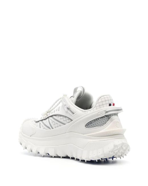 Moncler White Trailgrip Gtx Sneakers