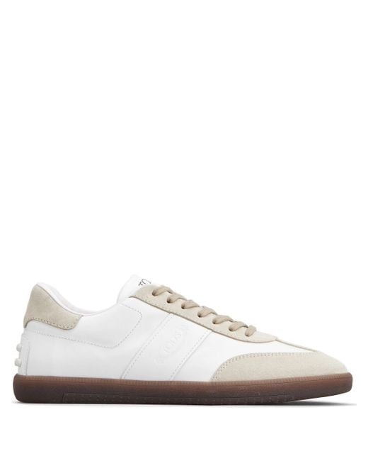 Tod's White Tabs Sneakers for men