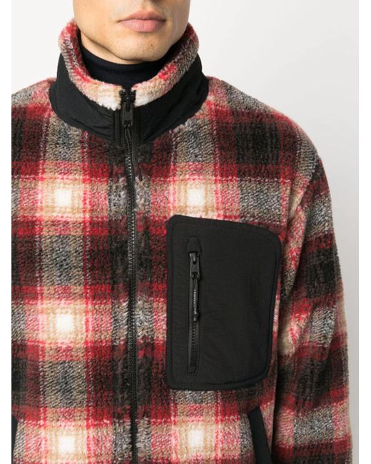Woolrich Black Fleece Check-pattern Jacket for men