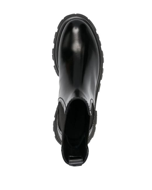 Alexander McQueen Black Hybrid Boots