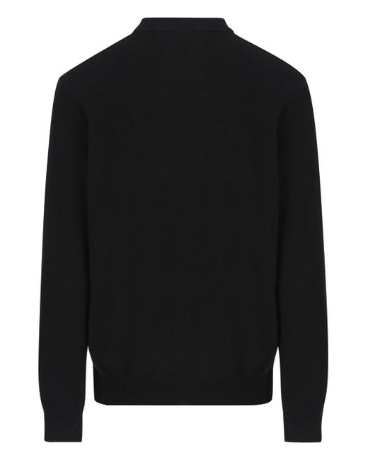 Givenchy Black Pullover Con Logo for men