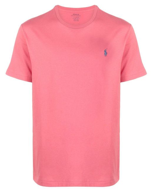 Polo Ralph Lauren Pink Cotton T-shirt for men