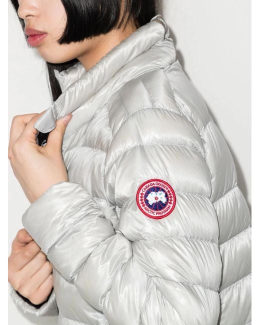 Canada Goose Gray Grey Cypress Quilted Jacket - Women's - Duck Feathers/recycled Polyamide