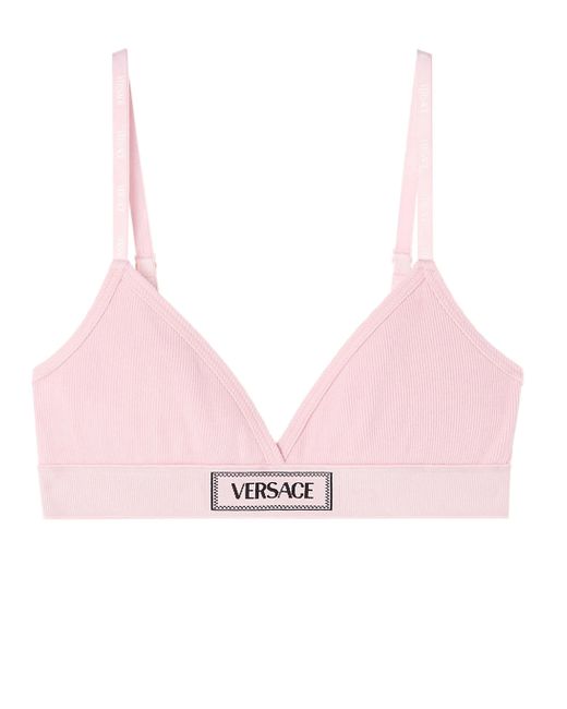| Bra ricamo logo | female | ROSA | 3 di Versace in Pink