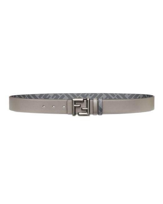 Fendi Cintura Ff Rounded in White for Men Lyst UK