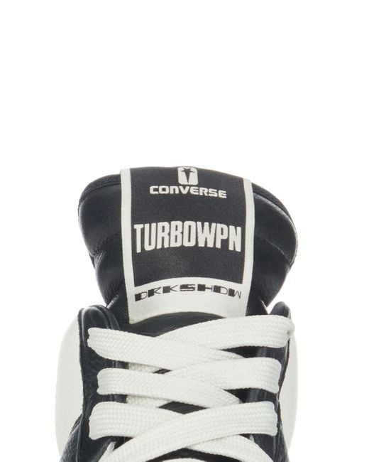 Rick Owens Blue X Converse Drkshdw Turbowpn High-top Sneakers for men