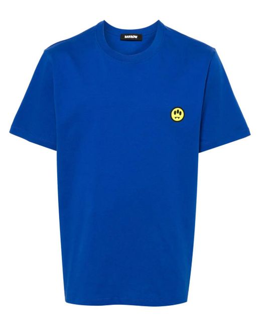 T-shirt unisex con motivo volto di Barrow in Blue
