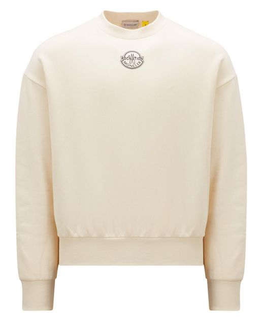 Moncler Genius White Moncler Roc Nation By Jay-z Sweaters for men