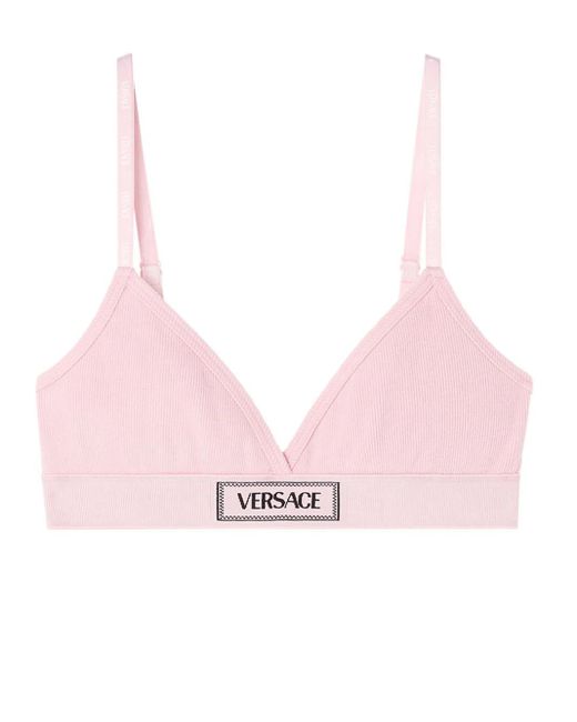 | Bra ricamo logo | female | ROSA | 3 di Versace in Pink