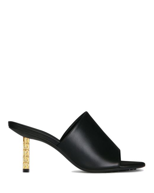 Givenchy Black Mule G Cube