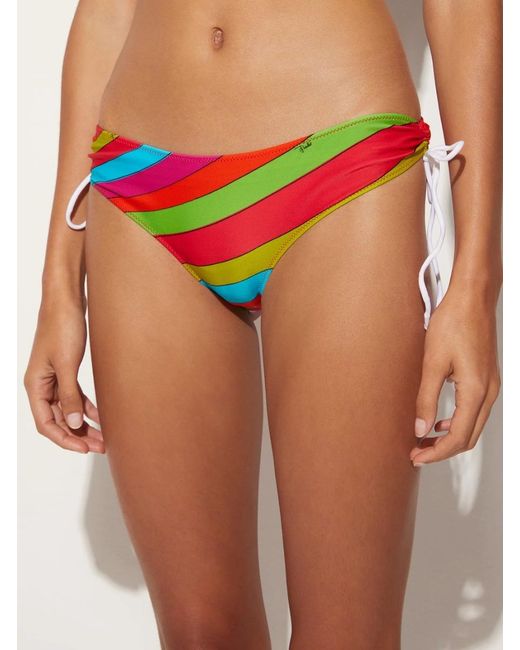Emilio Pucci Multicolor Slip Bikini