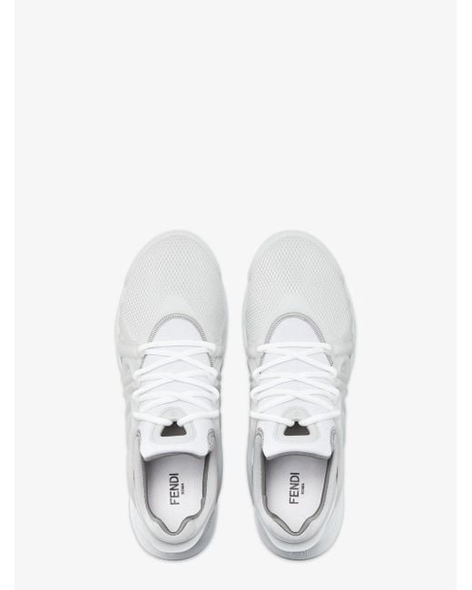 Fendi White Sneaker Tag for men