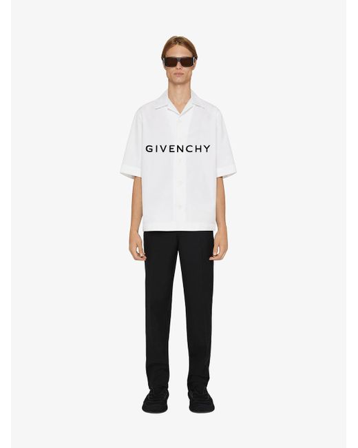 Givenchy White Camicia 4g for men
