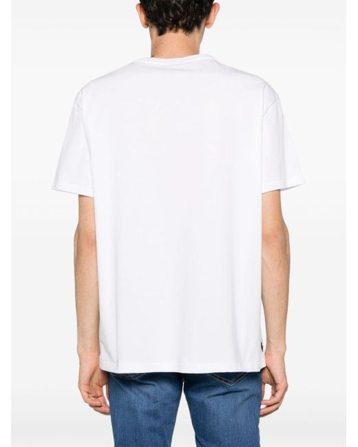 T-shirt con stampa di Polo Ralph Lauren in White da Uomo