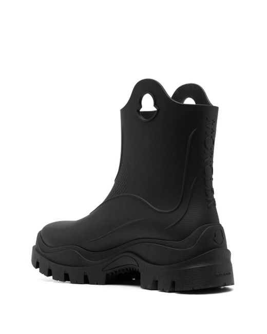 Moncler Black Misty Rain Boots