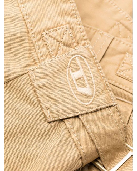 DIESEL Natural Organic Cotton Cargo Pants for men