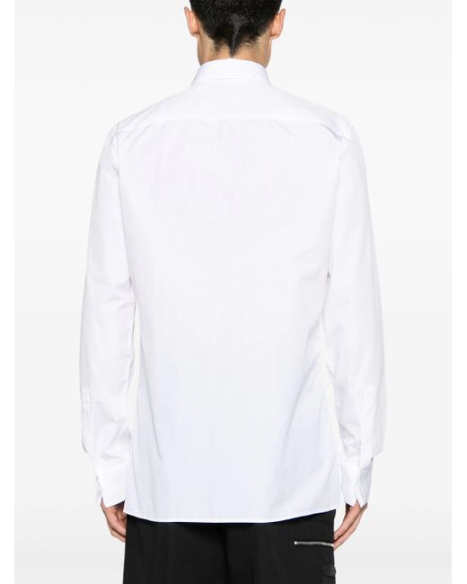 Camicia con taschino di Givenchy in White da Uomo