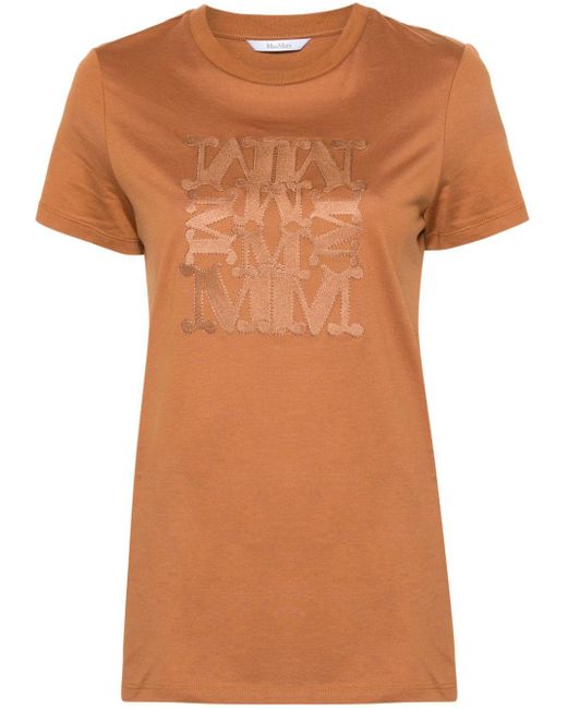 Max Mara Orange T-shirt Taverna