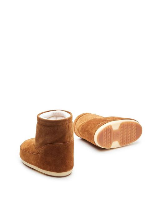 Moon Boot Brown Icon Low Snow Boots