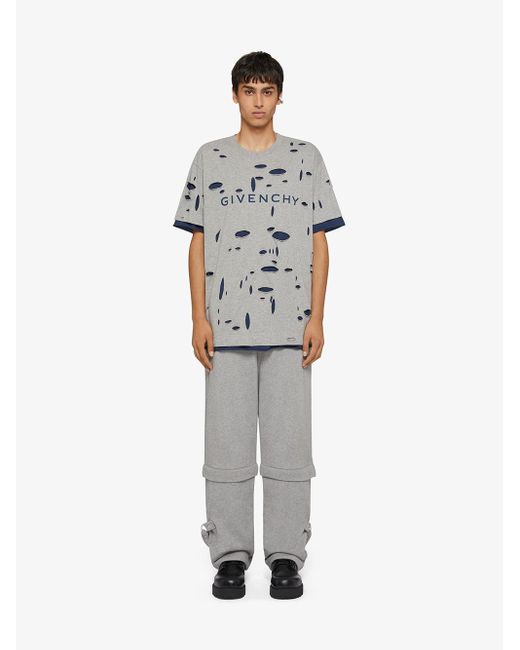 Givenchy Gray T-shirt Oversize for men