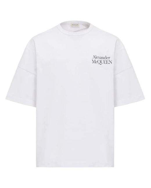 Alexander McQueen White T-Shirts for men