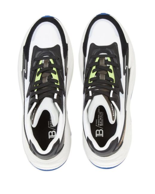 Balmain White B-Dr4G0N Sneakers With Inserts for men