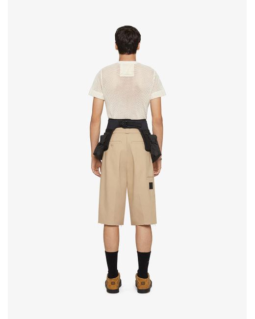 Casual shorts di Givenchy in Natural da Uomo