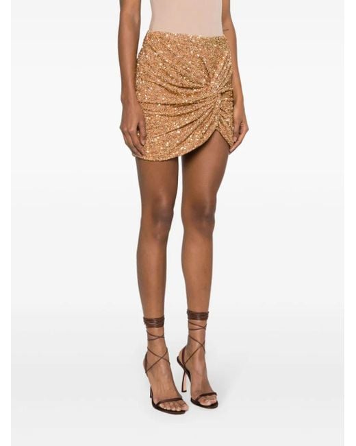Minigonna con best sale paillettes