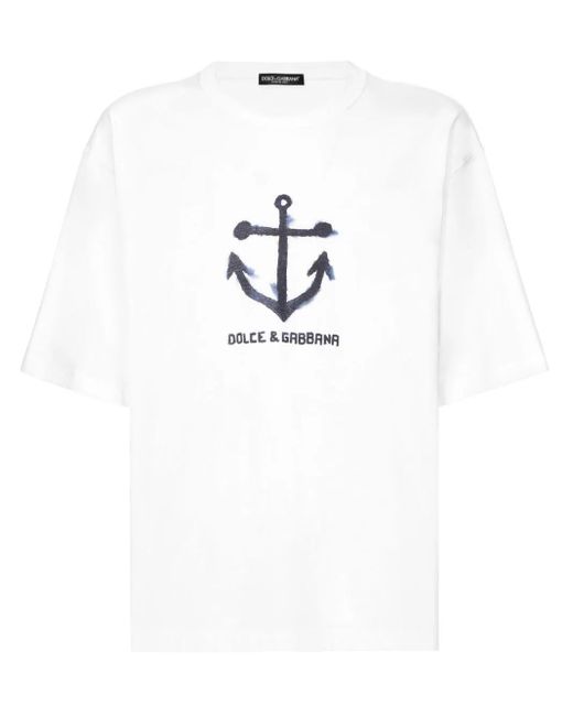 Dolce & Gabbana White T-Shirts & Tops for men