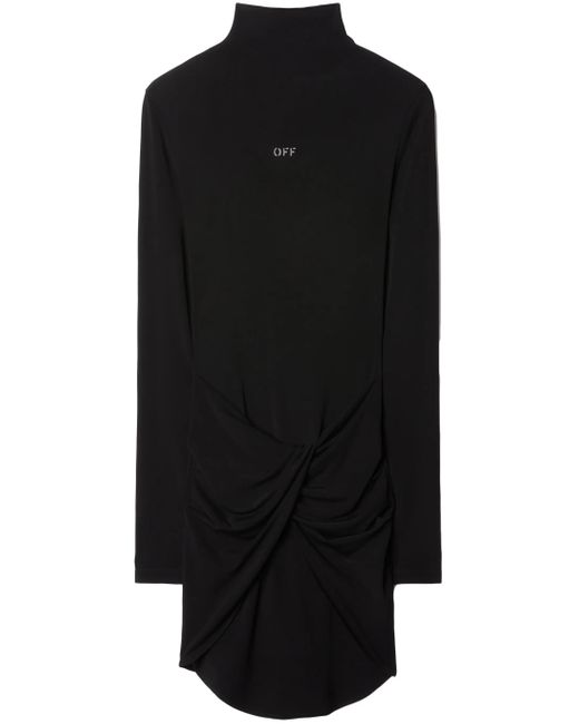 Mini abito twist di Off-White c/o Virgil Abloh in Black