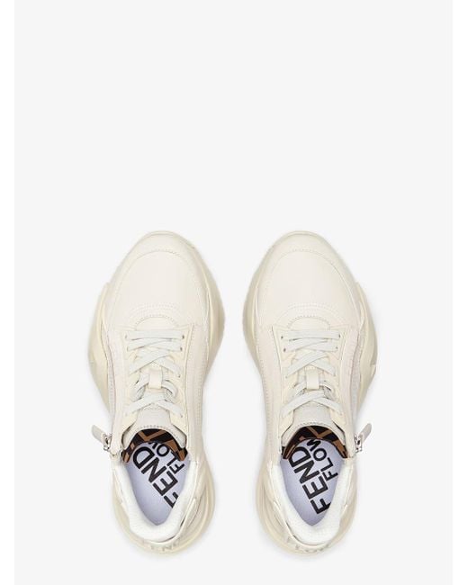 Fendi White Sneakers Flow