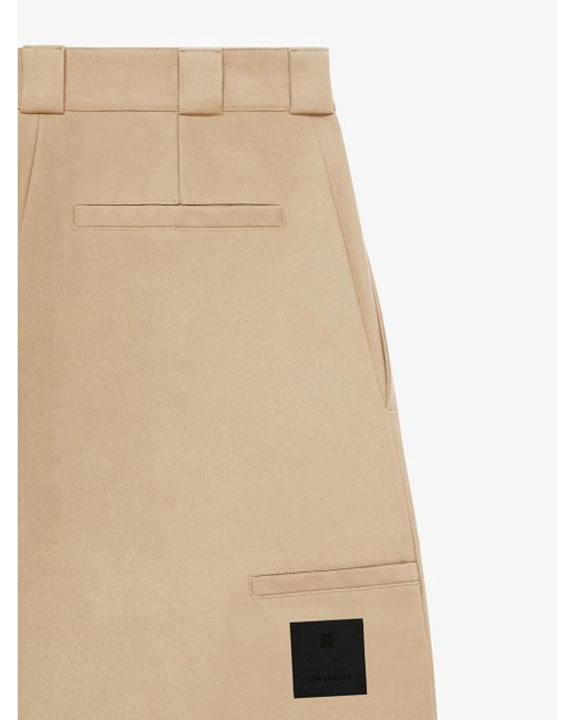 Casual shorts di Givenchy in Natural da Uomo