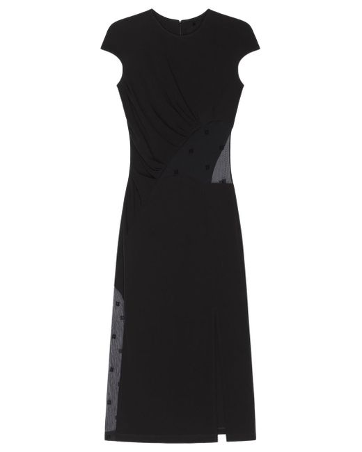 Givenchy Black Midi Dresses
