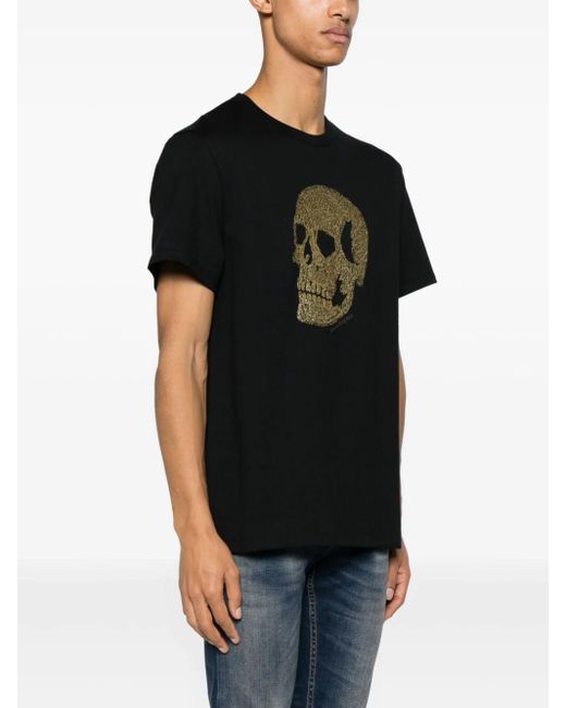Alexander McQueen Black T-shirt Skull for men