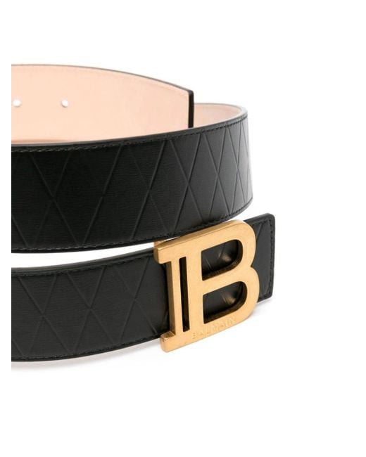 Balmain Black Cintura B-belt