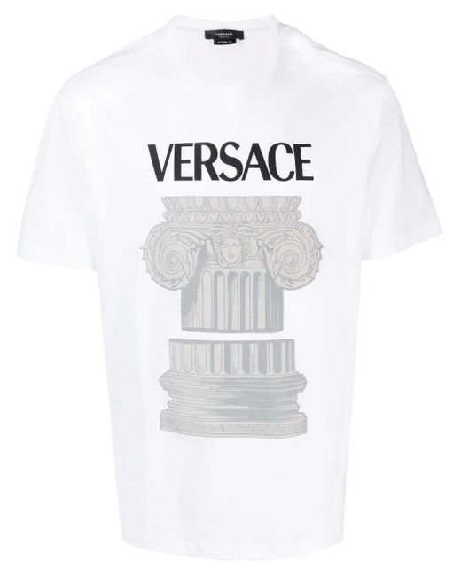 Versace White Mitchel Fit T-shirt for men